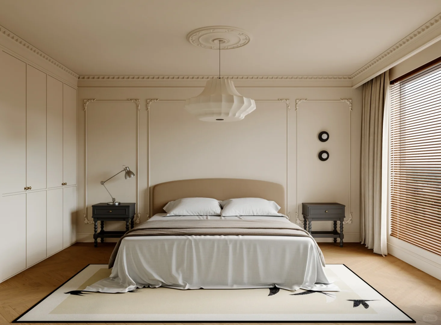 164㎡中古风老房改造，梳理家的布局（附图纸）