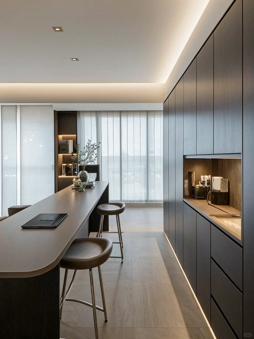 被沙发后这6㎡开放式书房...硬控住了?