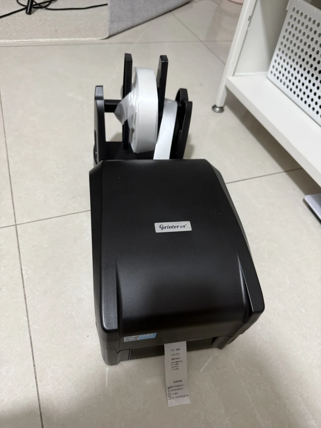 佳博打印机350转