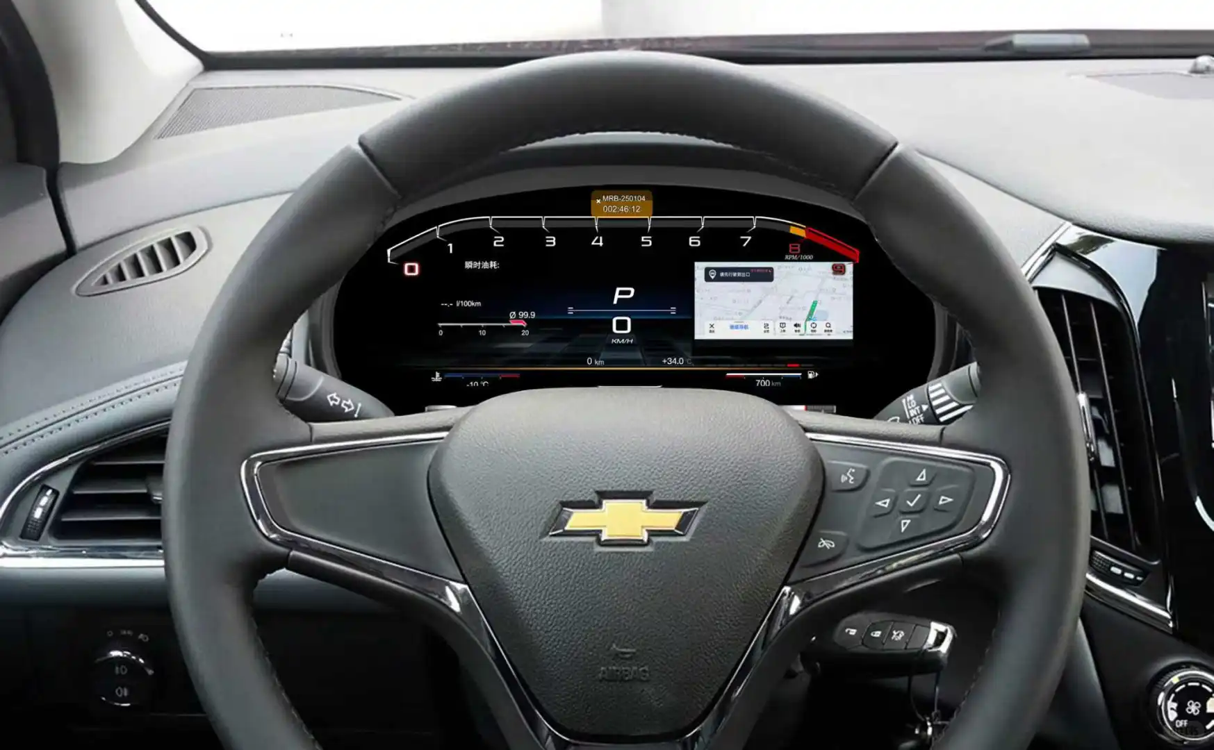 仪表能显示导航？？？