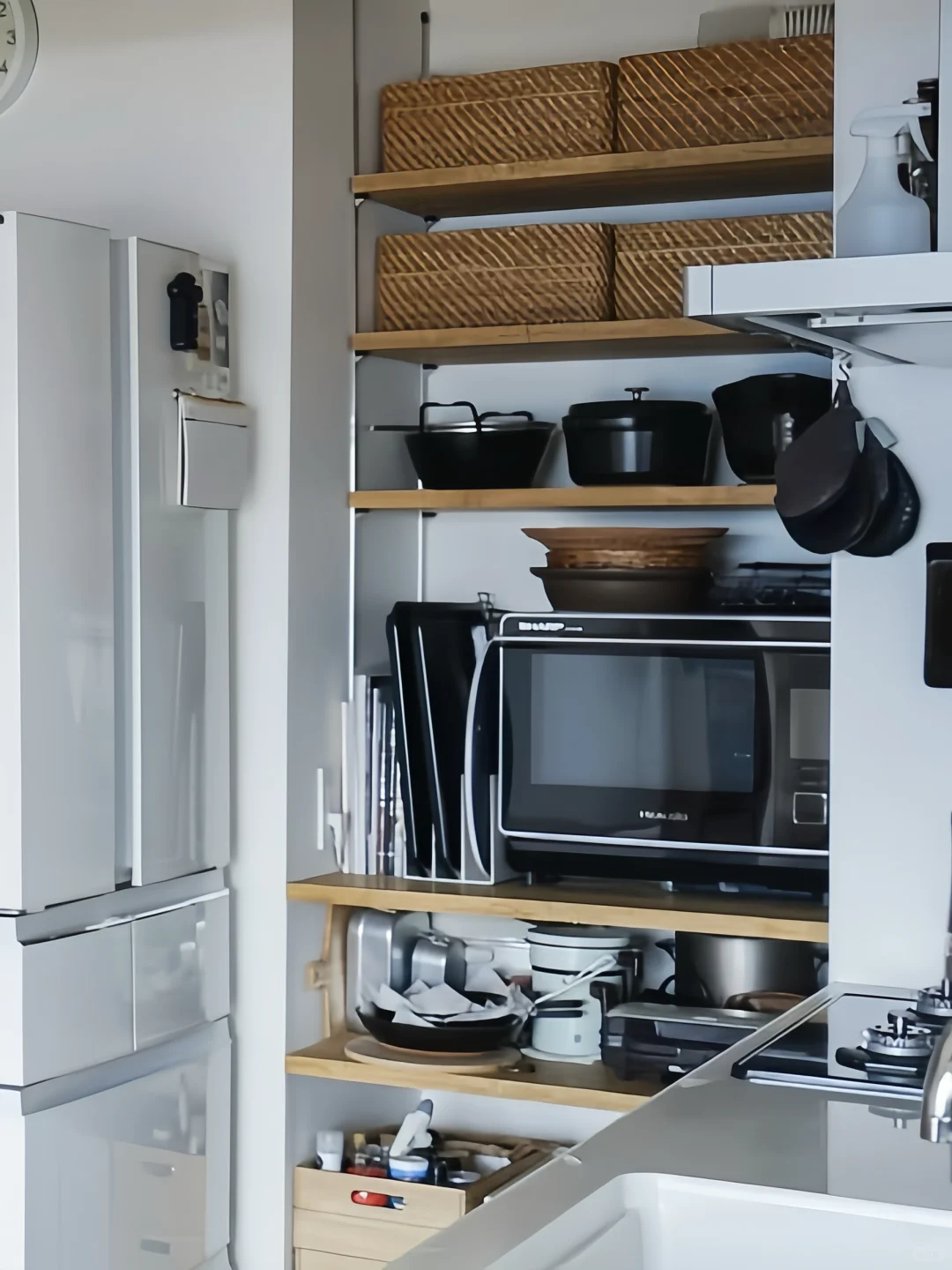 可以试试日式收纳