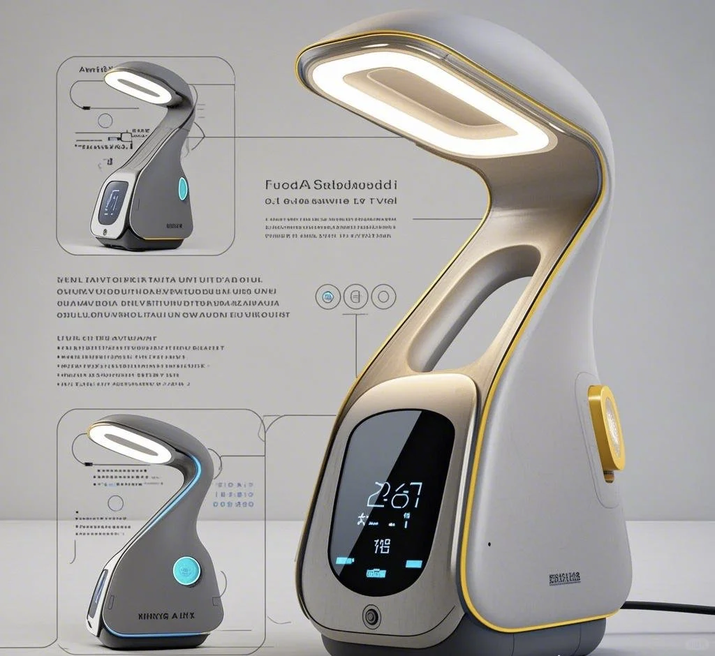 概念学习伴侣台灯:启明！你懂学习它懂你！