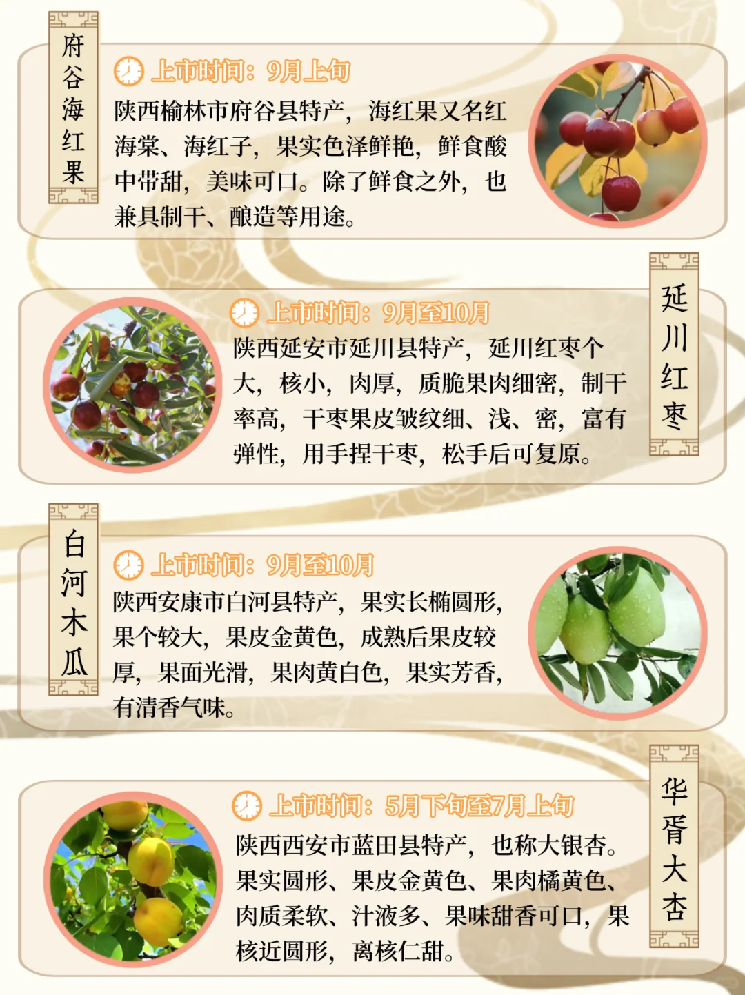 陕西水果图鉴丨三秦大地藏着哪些好吃的水果