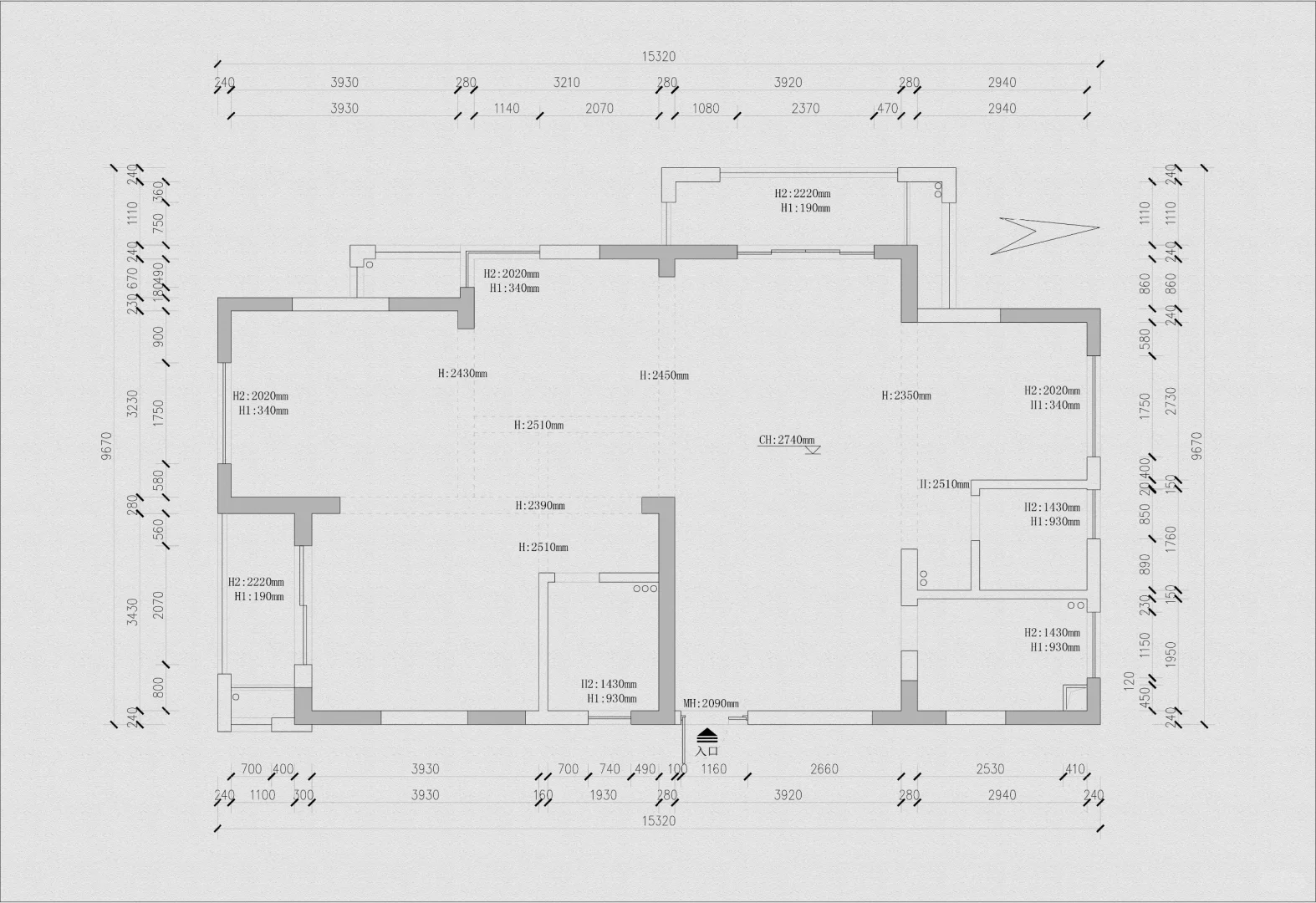 | 四房改三房，超级大横厅真的爱了！|