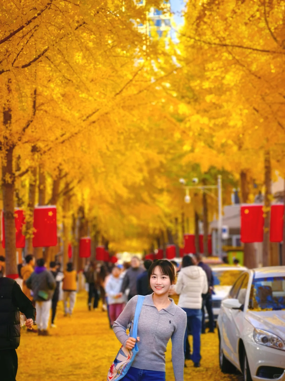 太原的秋天，连小区里也这么好看