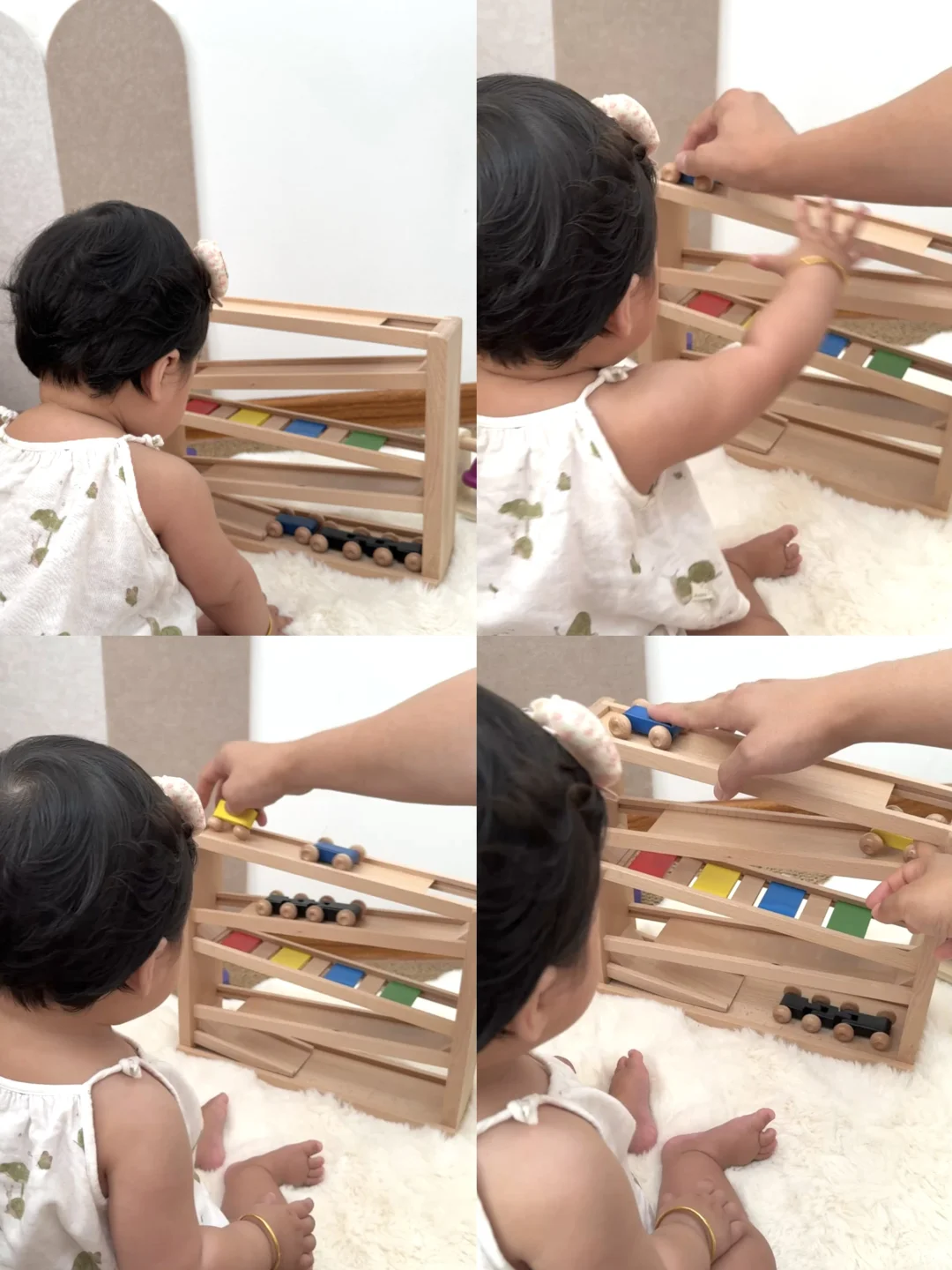 6月龄～2岁宝宝纯自用玩具分享｜蒙式木质玩具