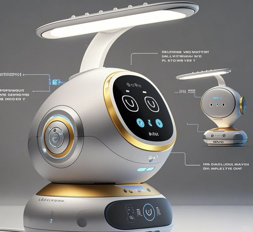 概念学习伴侣台灯:启明！你懂学习它懂你！