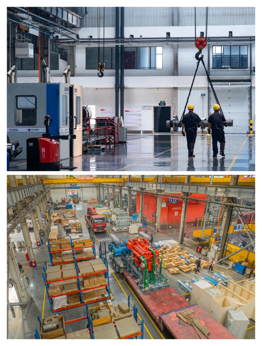 装备制造工厂园区拍摄