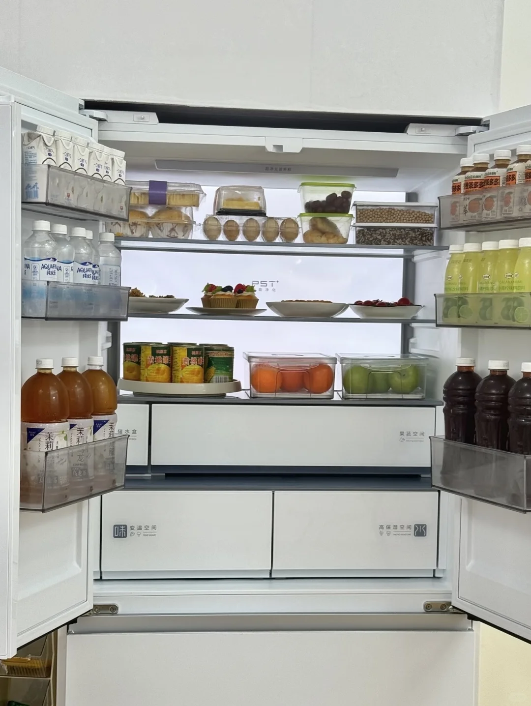 美的微晶冰箱600，颜值与功能太哇塞了！