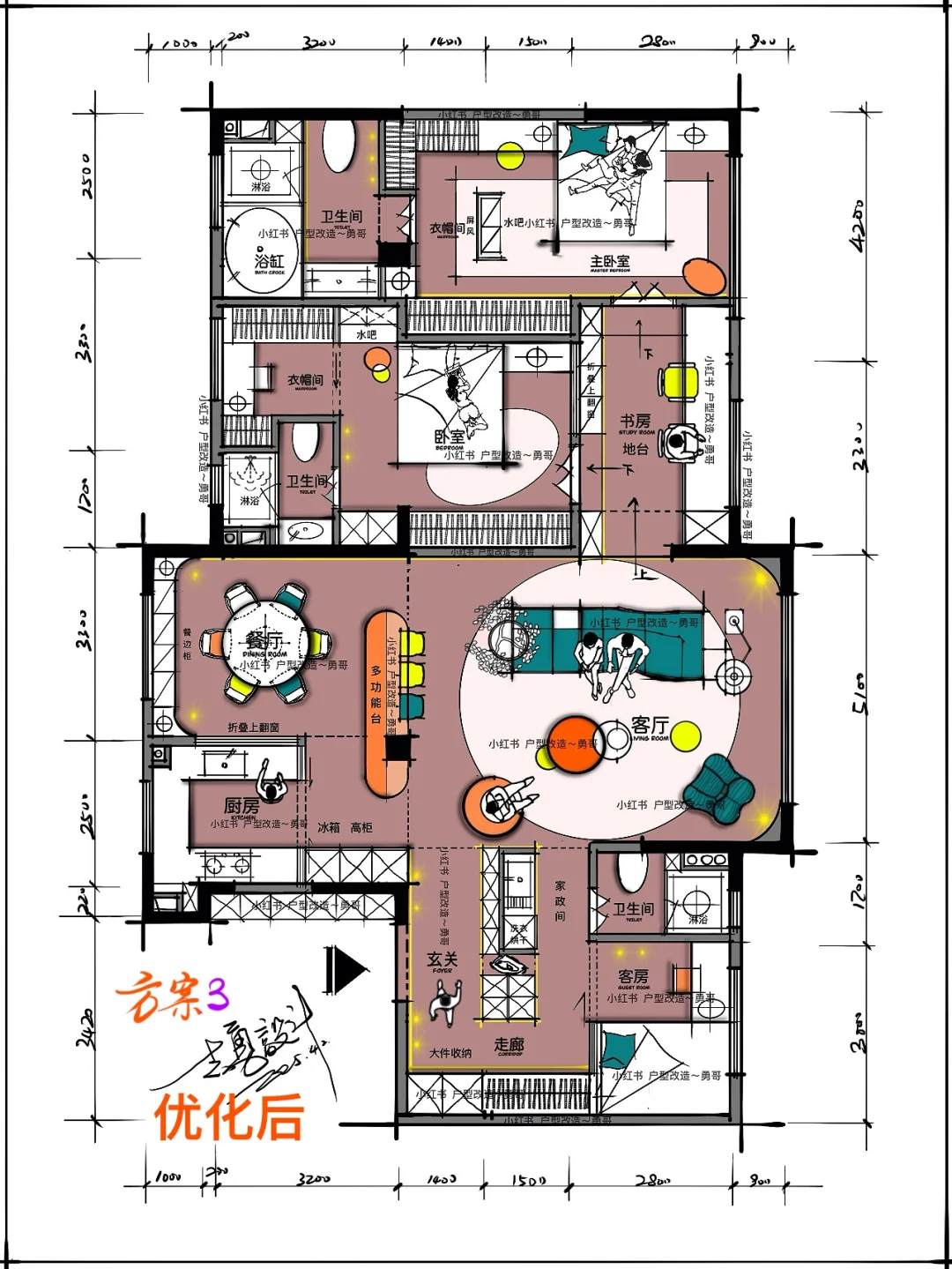 户型改造～这才是满级人类的家！！❗️