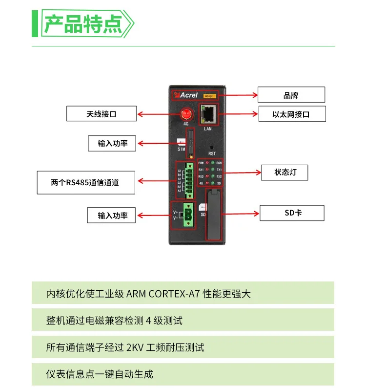 科瑞智能通讯管理机带远程无线通信功能