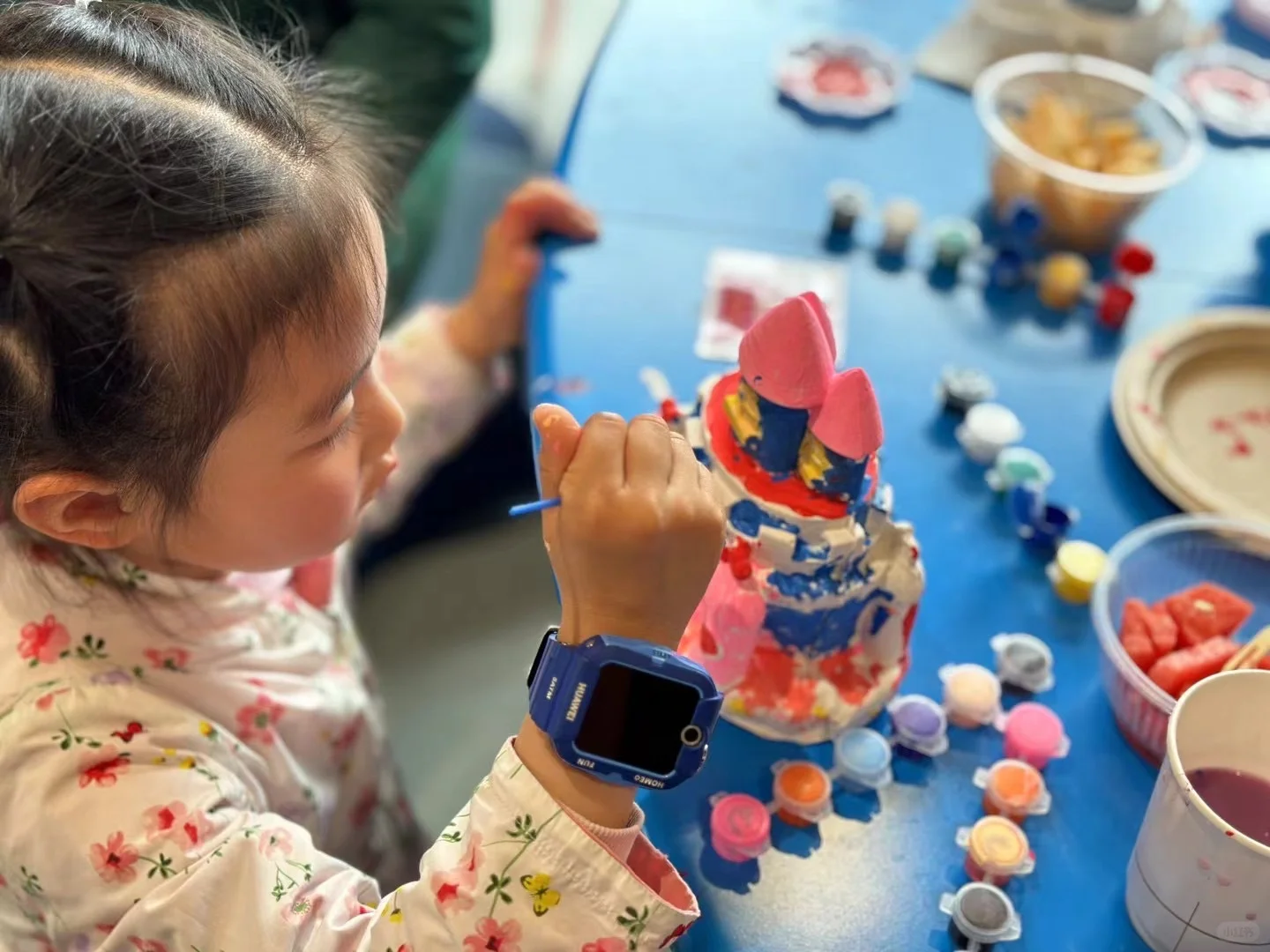 社牛物业又搞事情啦！石膏娃娃彩绘活动太顶