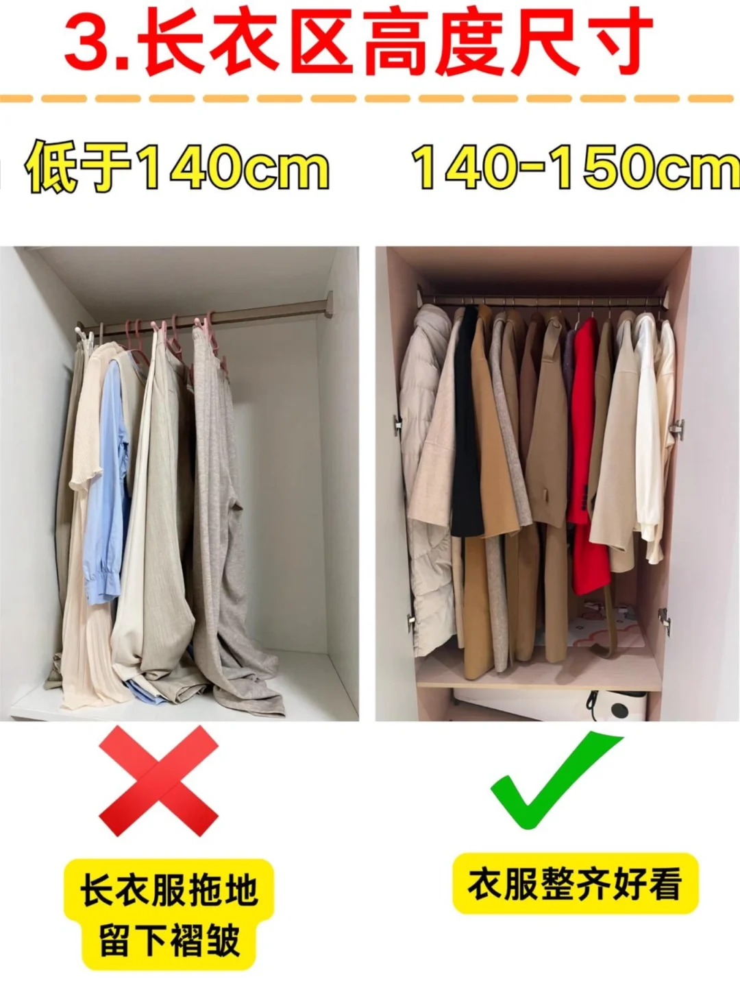 全屋定制一定要记住这9个黄金尺寸！