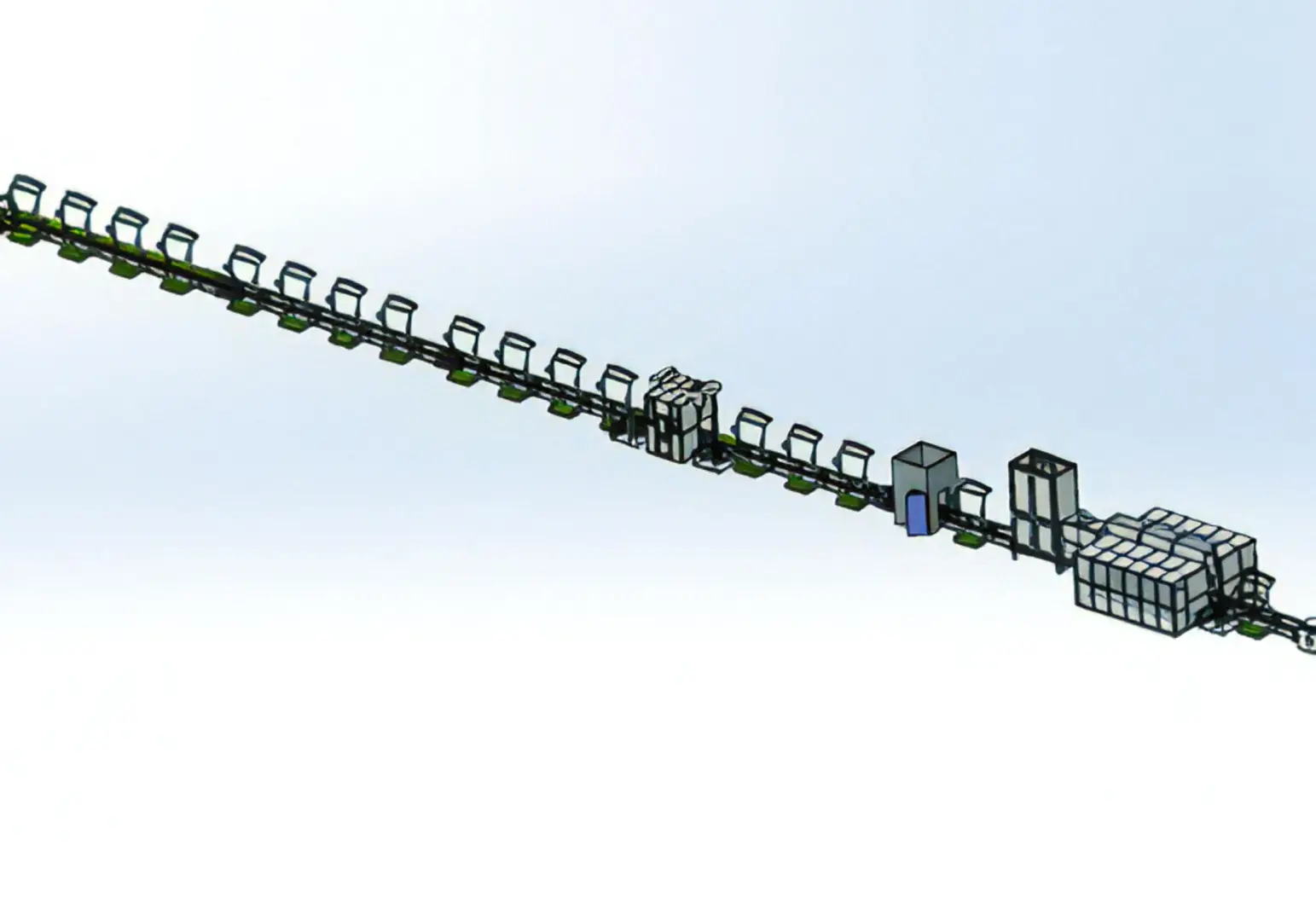 储能机组装配线！科技感拉满的生产线长啥样