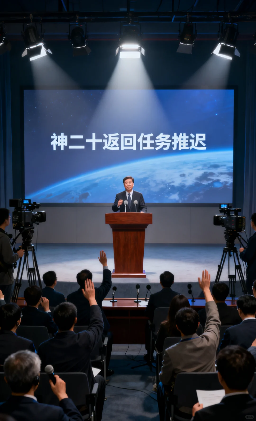 突发！神二十遭碎片撞击推迟返回？