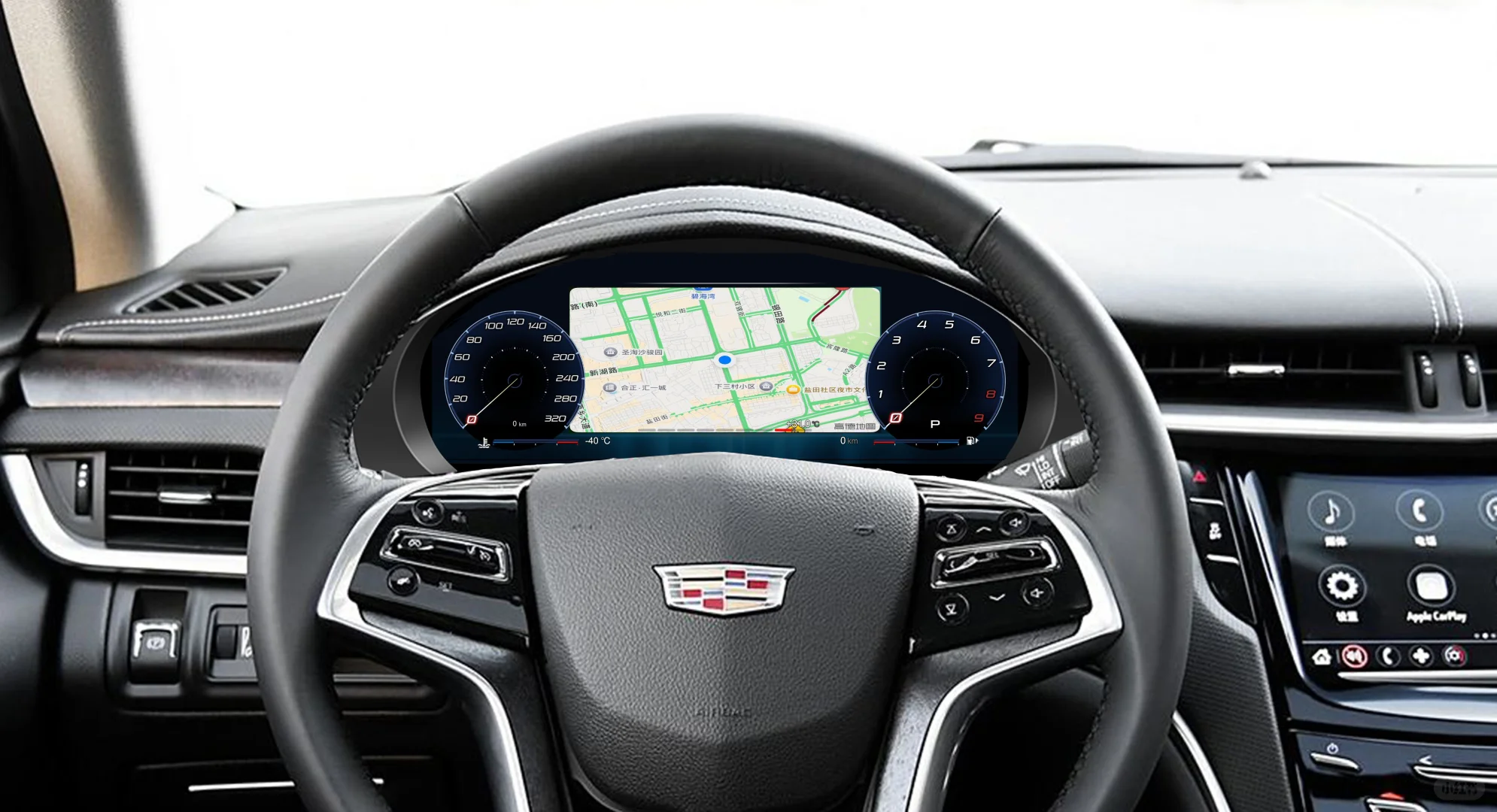 凯迪拉克XTS液晶仪表