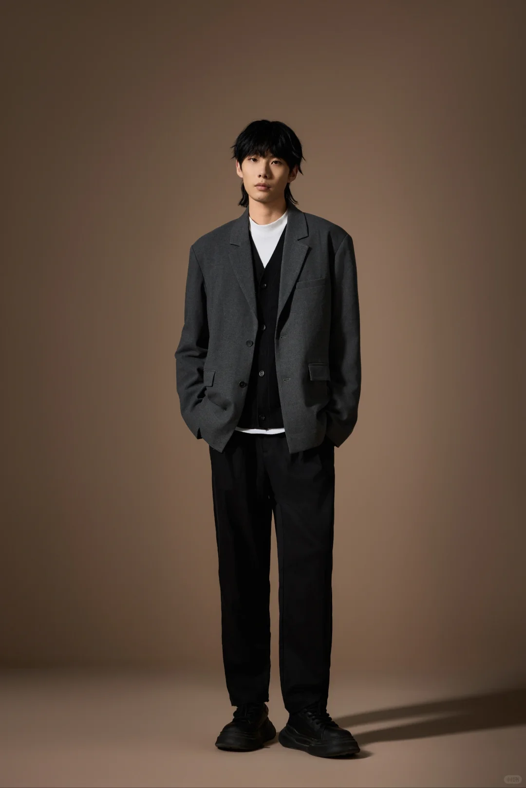 简单出门穿出高智感