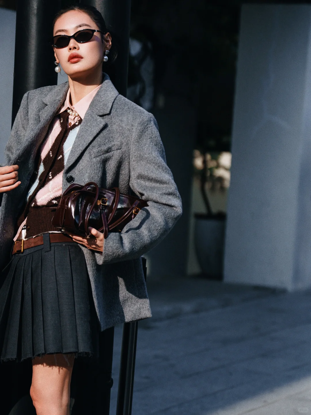 今日人设：高智感时髦学姐?