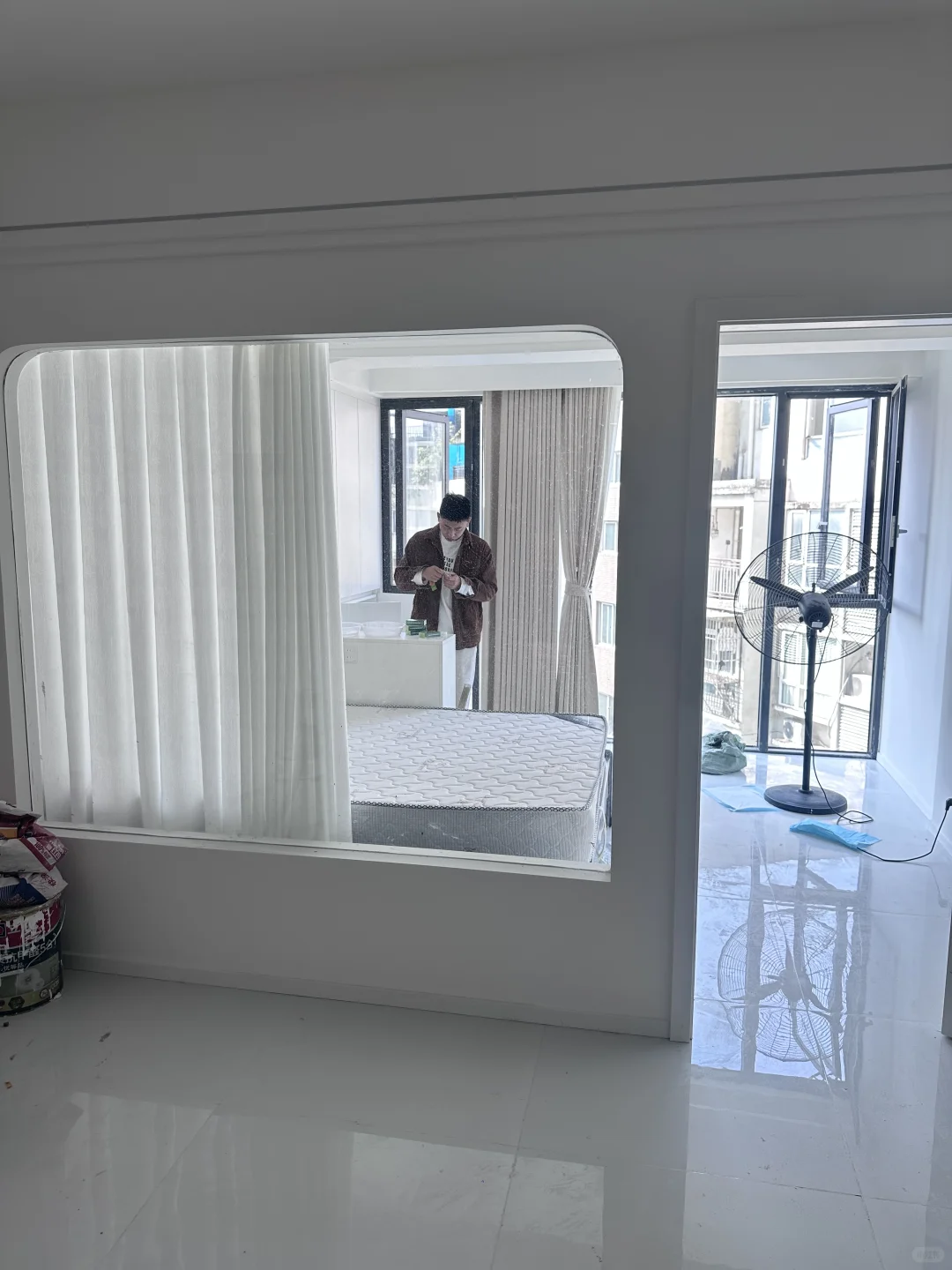 30平客厅改卧室！改完家里人都夸我厉害