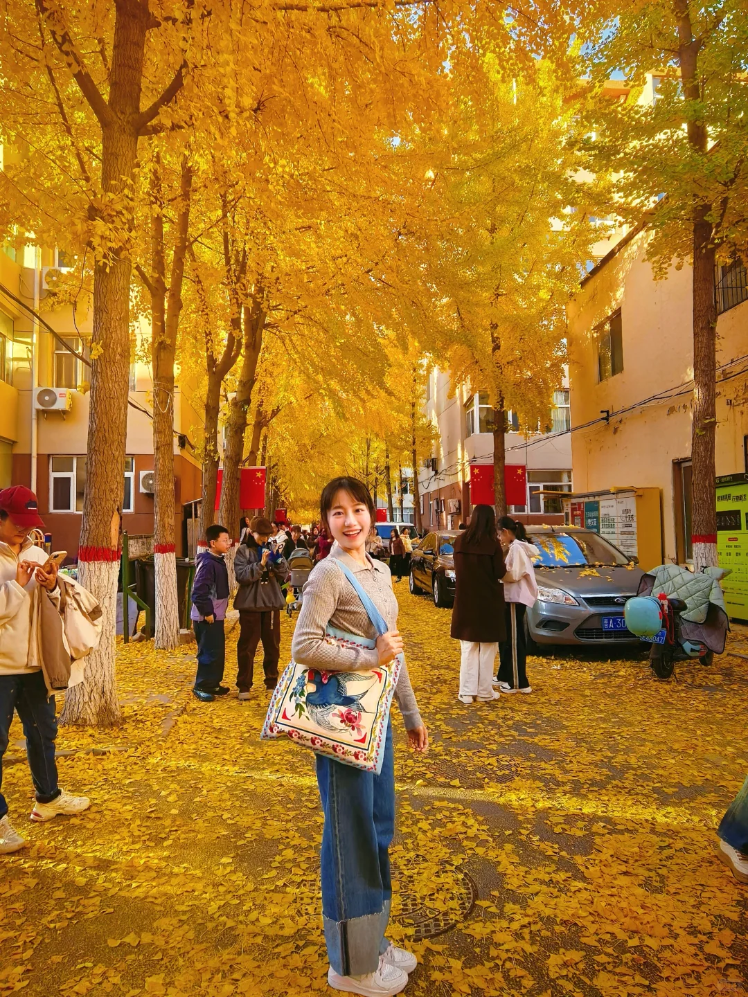 太原的秋天，连小区里也这么好看