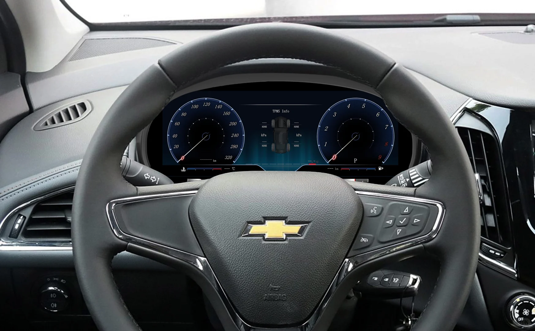 雪佛兰科鲁兹液晶仪表