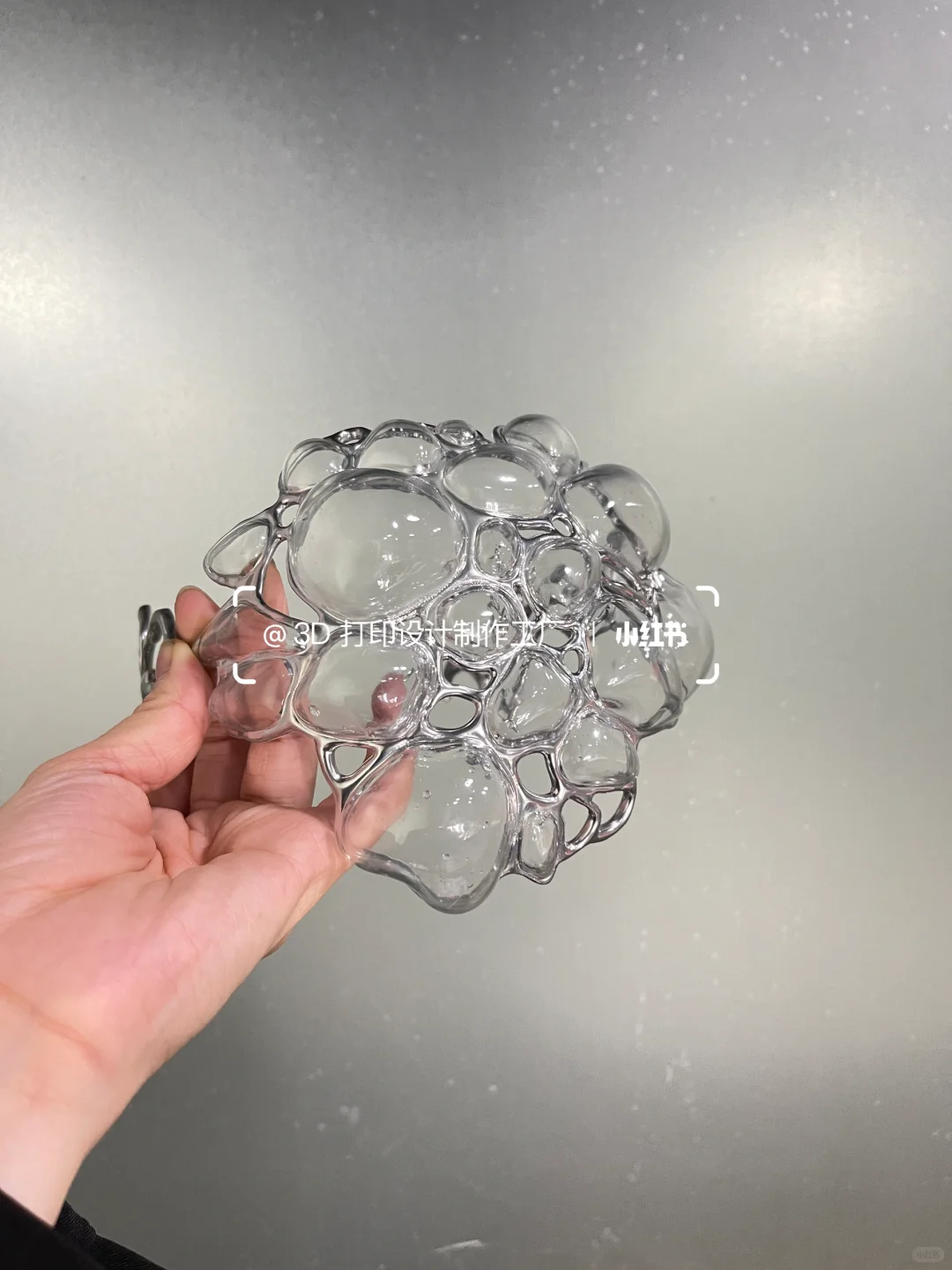 电镀银结合透明树脂