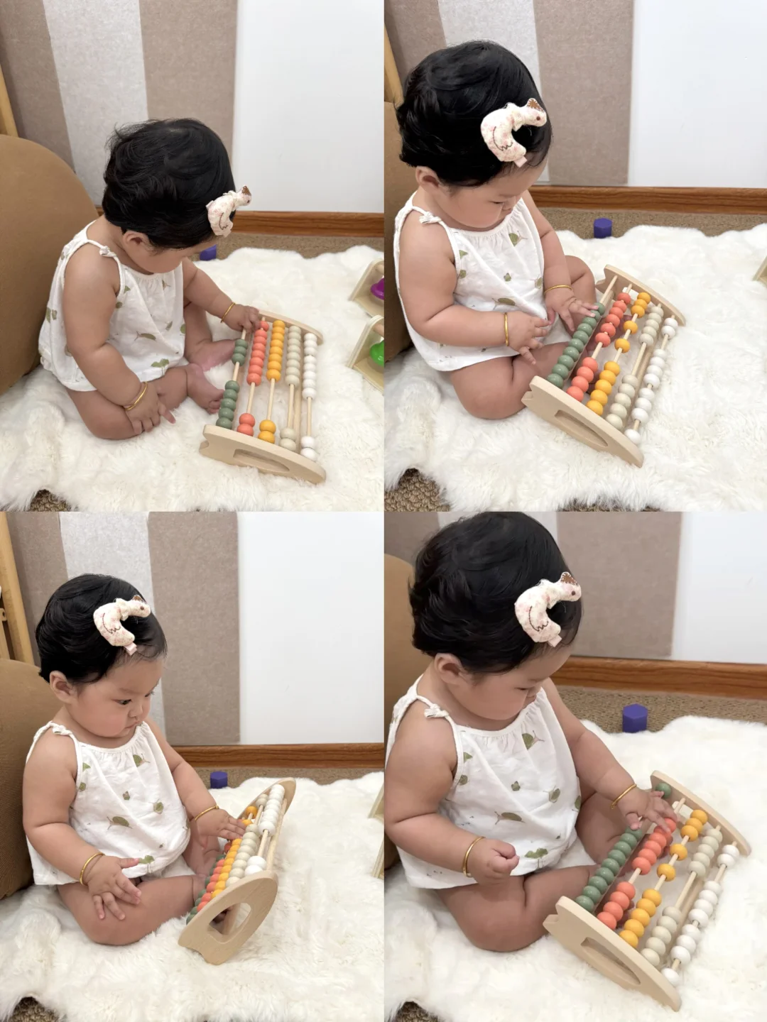 6月龄～2岁宝宝纯自用玩具分享｜蒙式木质玩具