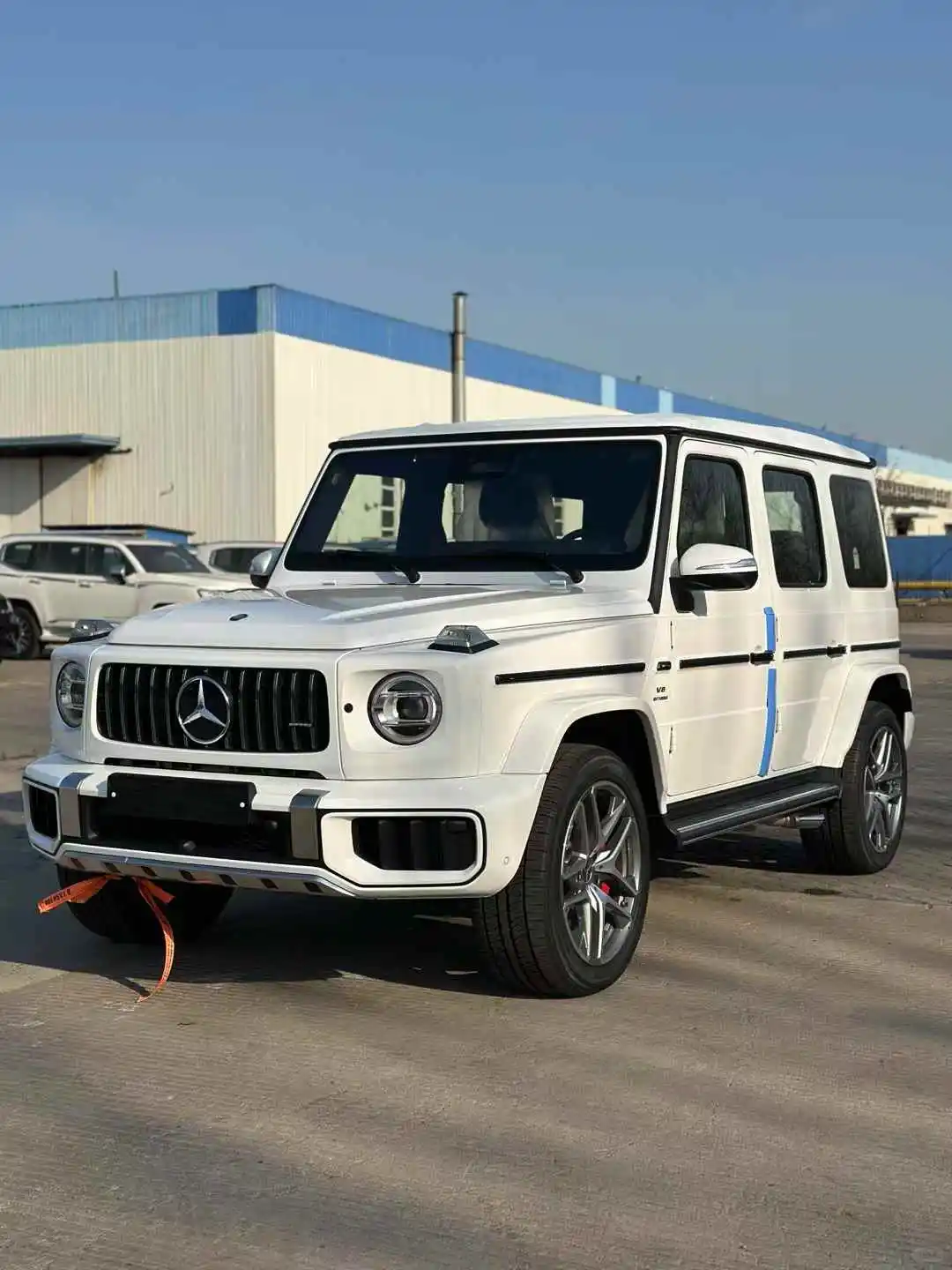 25款奔驰G63白色港口现车240万随时提车