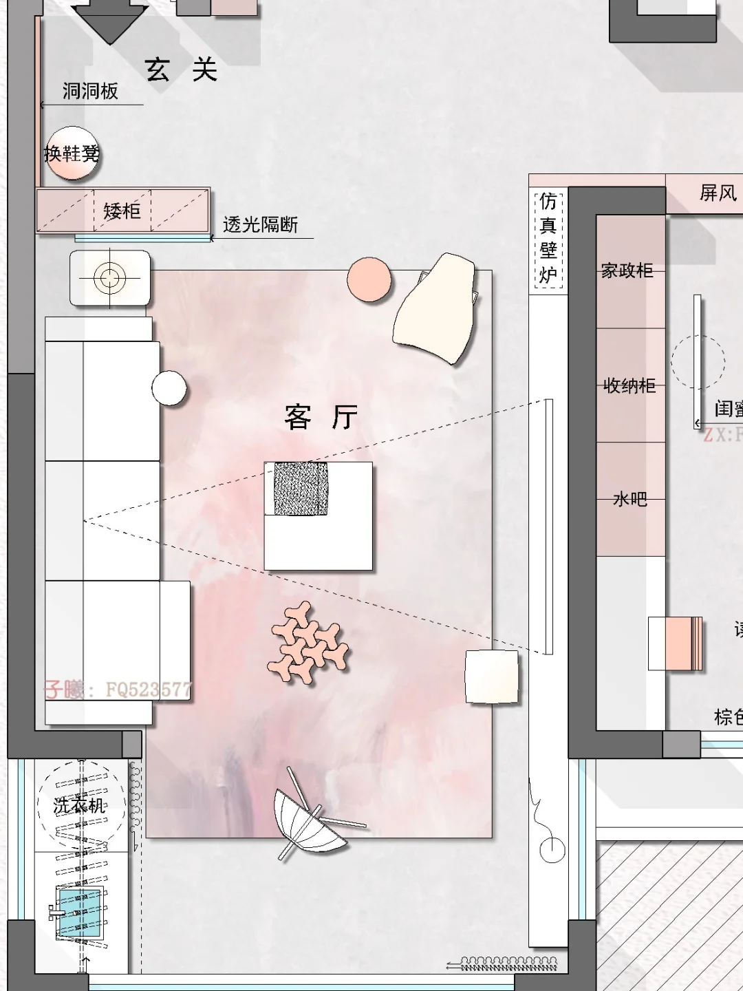 122㎡户型改造|独居女生的梦中情屋大公开