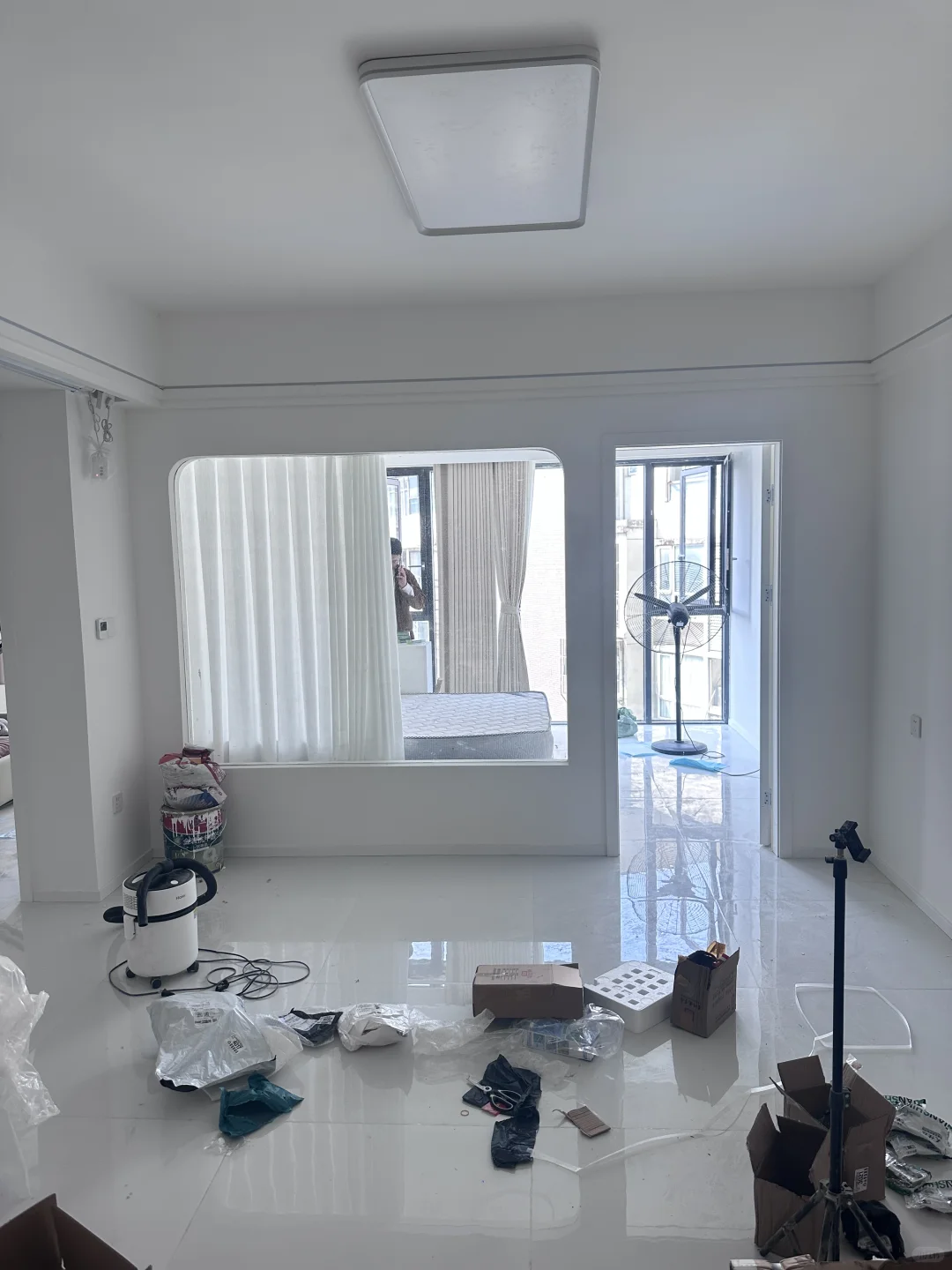 30平客厅改卧室！改完家里人都夸我厉害