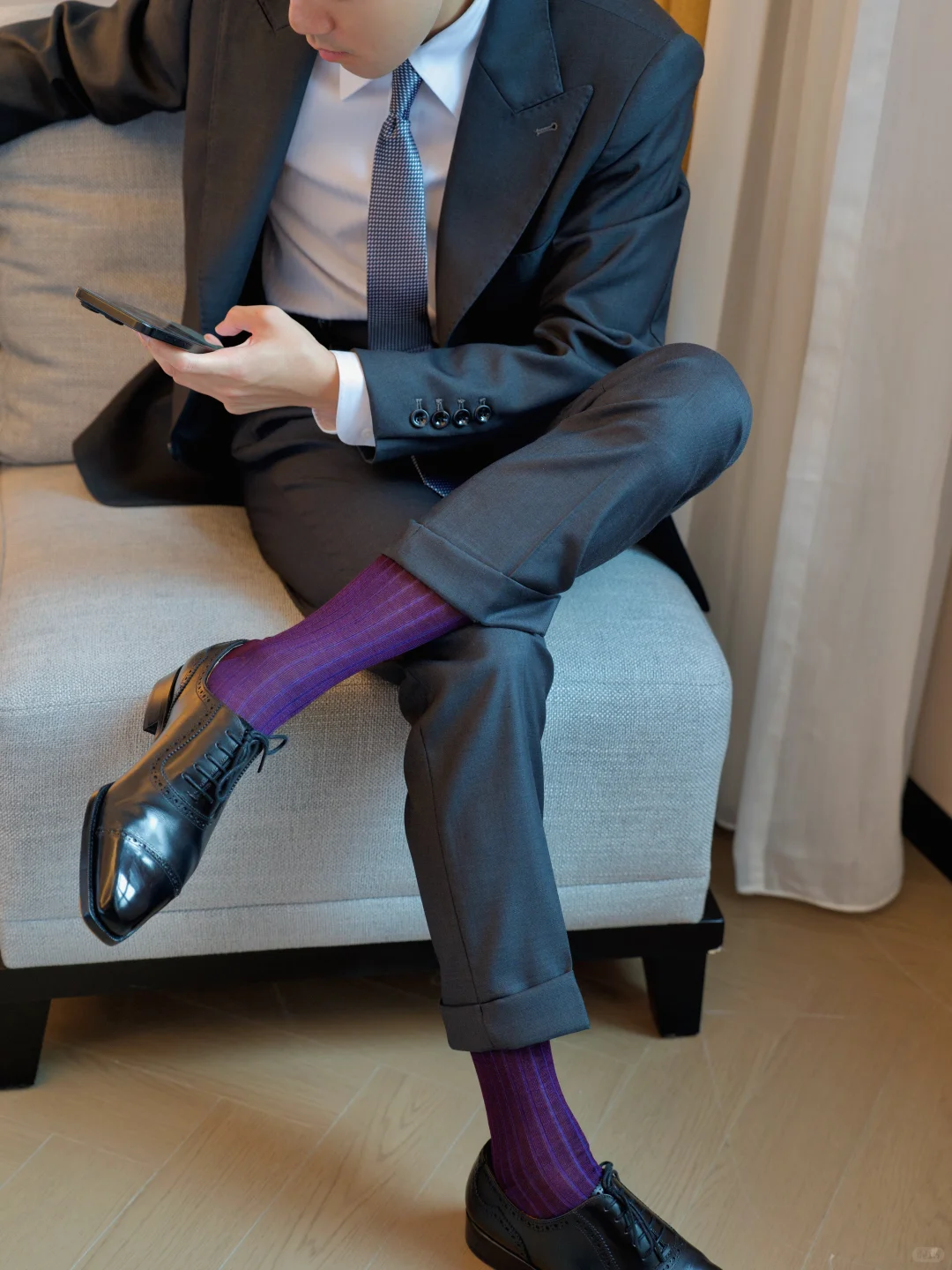 ?｜灰色套西真的超百搭