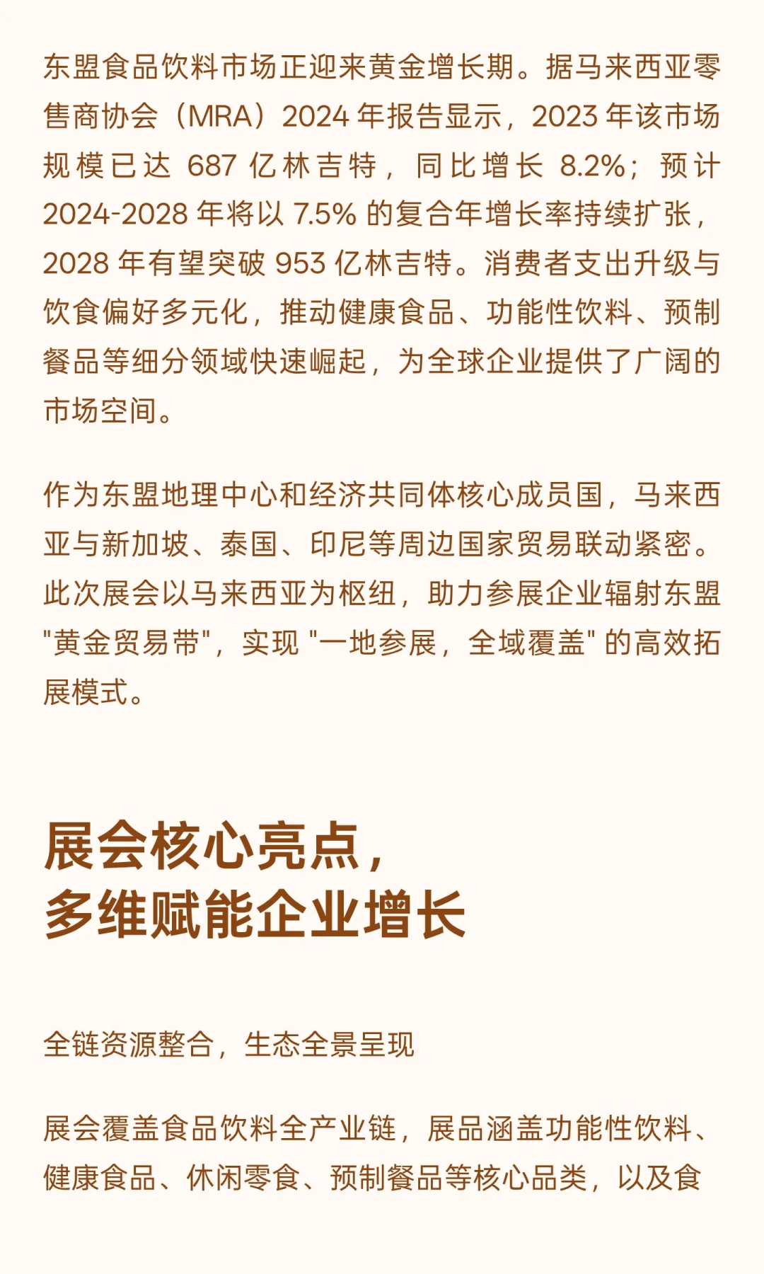 2026东盟食品饮料产业展