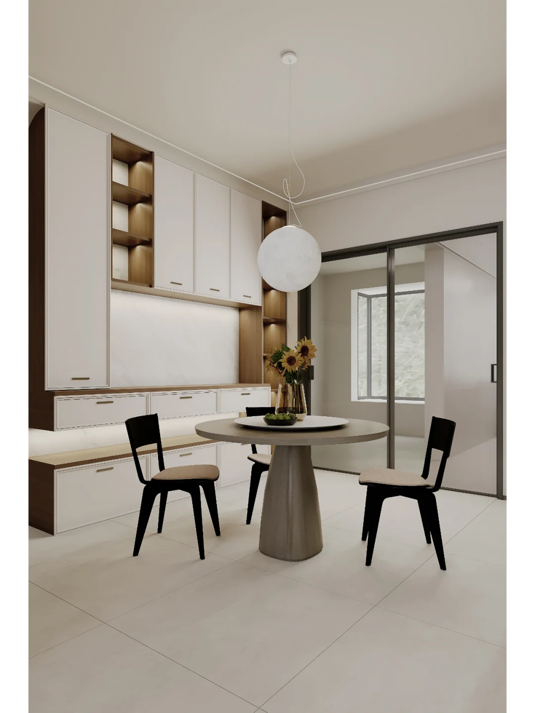 120㎡去客厅化设计 | 客厅还能这么玩？‌