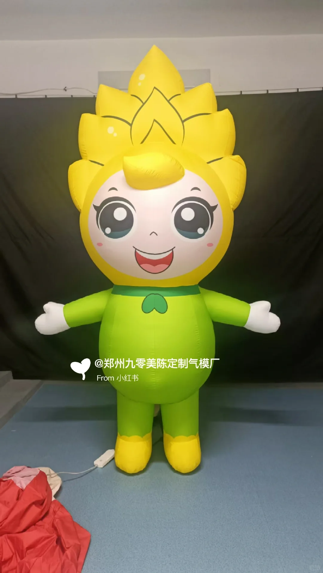 定制蔬菜水果卡通人偶气模，丰收节美陈必备