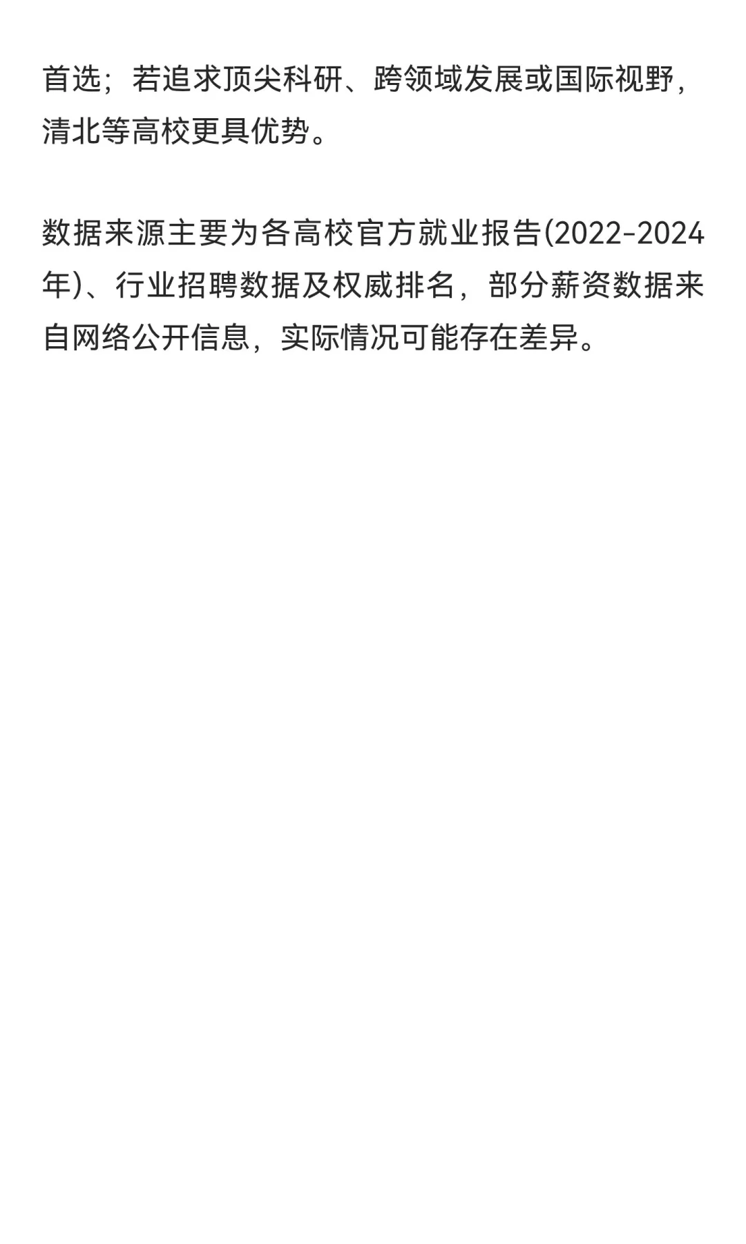 计算机专业2025年高校就业质量排行榜