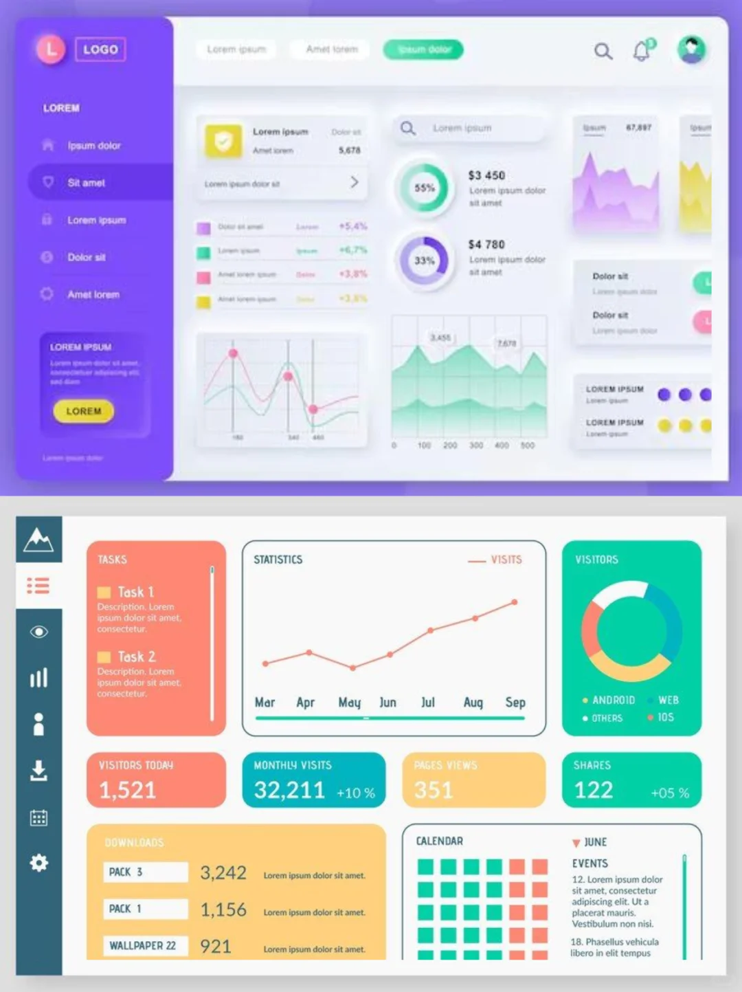 Dashboard 设计灵感 | 让你的数据会说话