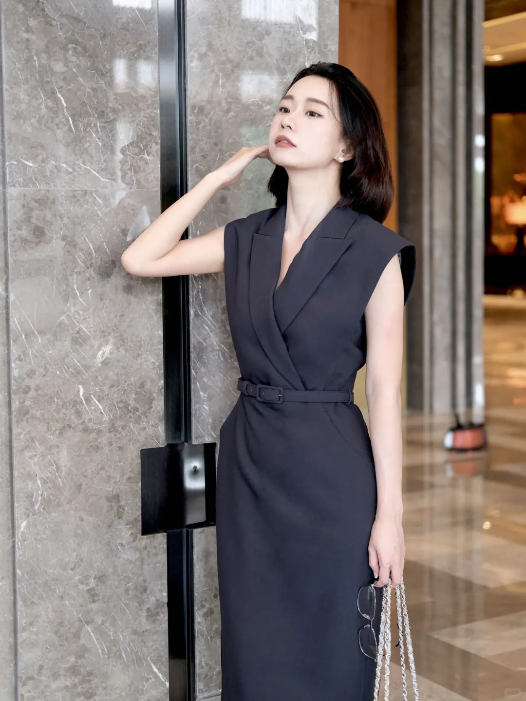 职场女博士OOTD丨气质西装裙 高智感拿捏
