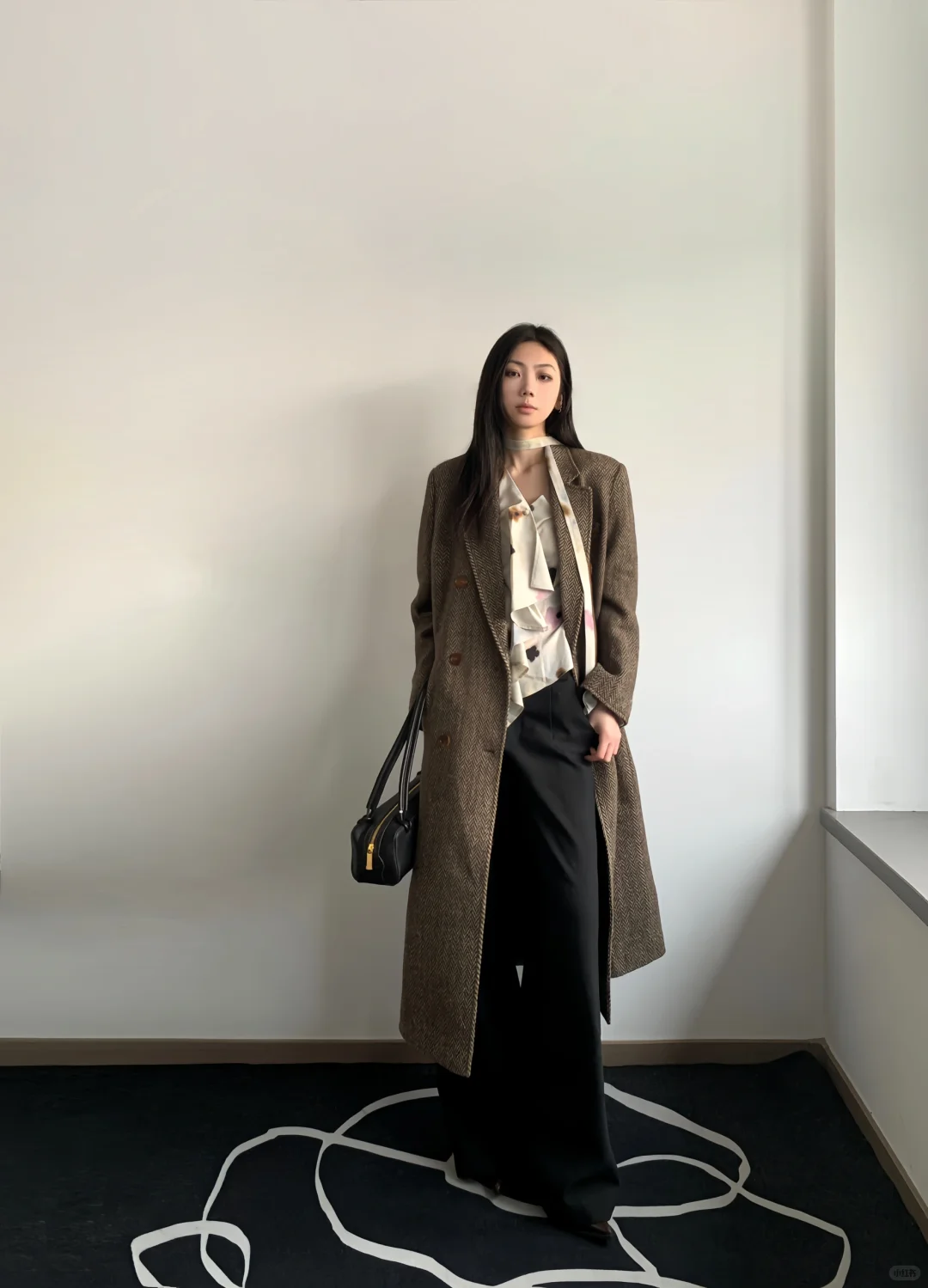 姐系氛围感｜高级allgrey驼色大衣穿搭合集
