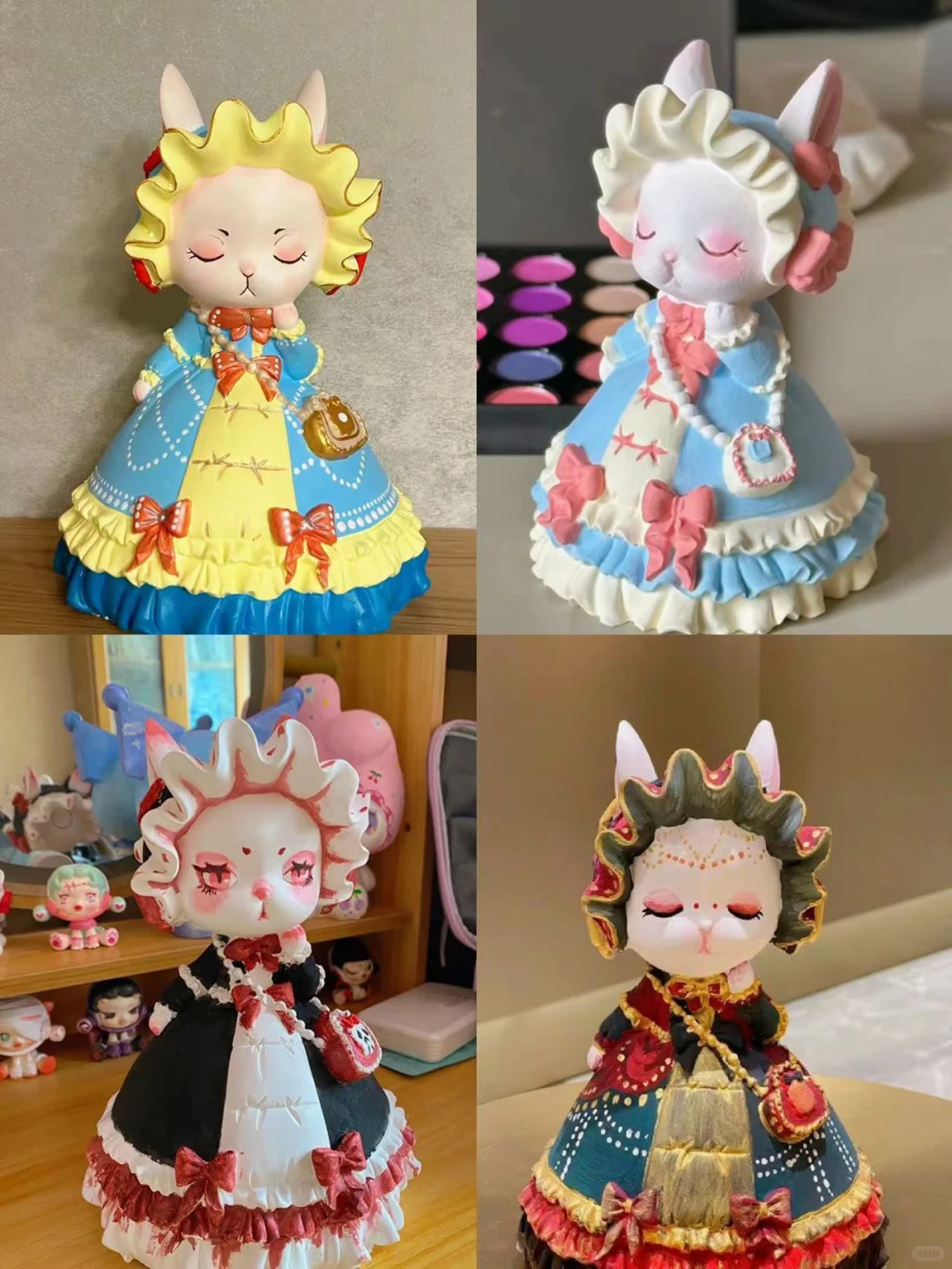 下次见面一起来画石膏娃娃叭?