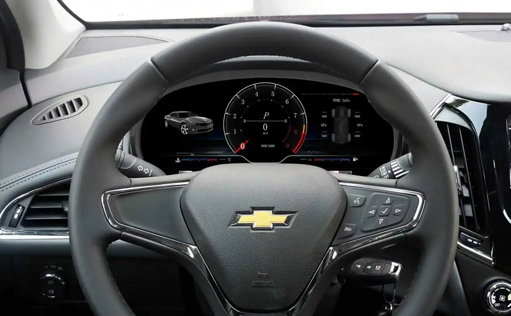 雪佛兰科鲁兹液晶仪表