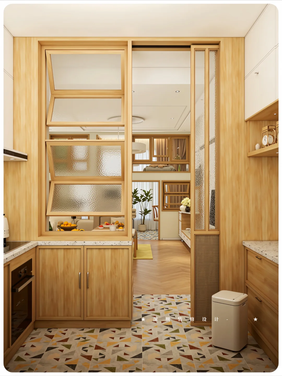 55㎡爆改5房?，双儿童房超强收纳豪宅感