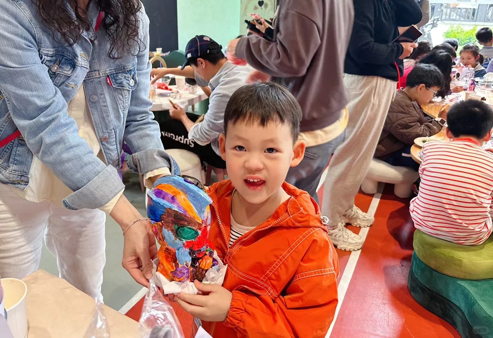 社牛物业又搞事情啦！石膏娃娃彩绘活动太顶