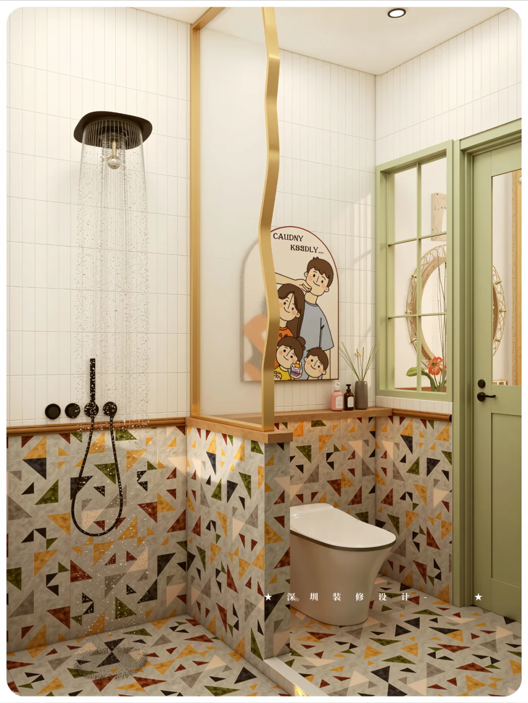 55㎡爆改5房?，双儿童房超强收纳豪宅感