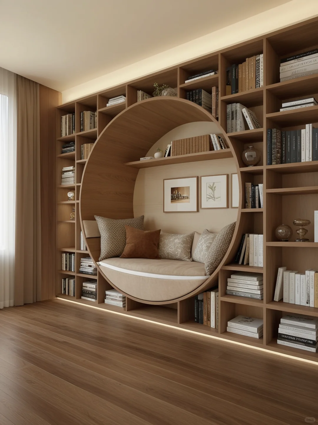 深圳|原木书架变沙发，中古风把慵懒玩出花