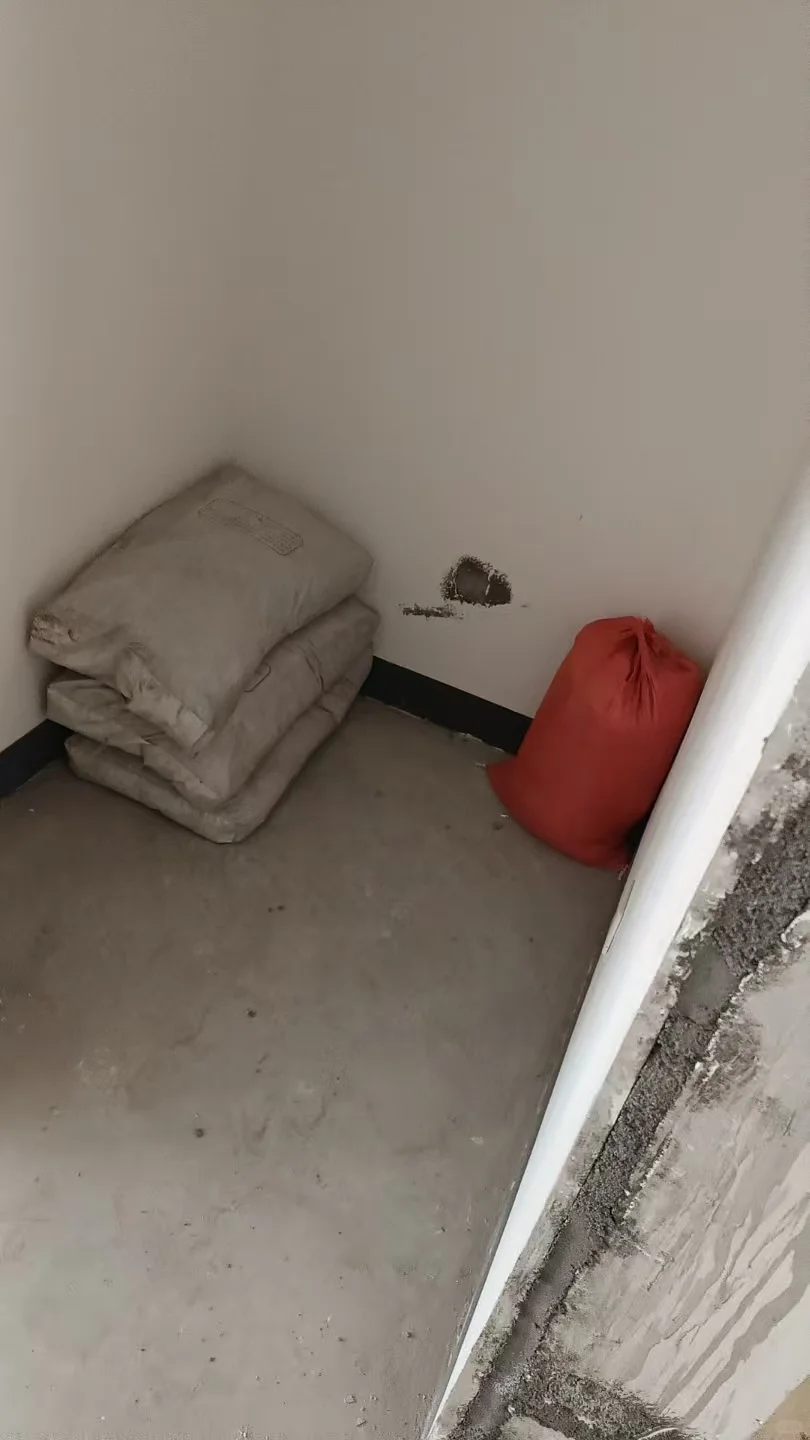 平湖明湖雅苑小区黄沙水泥材料进场