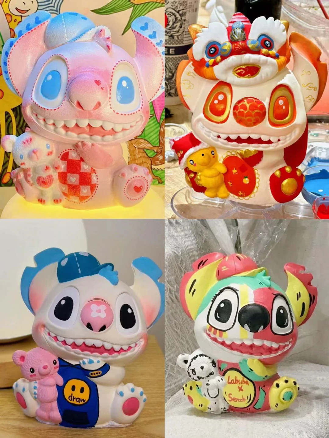 下次见面一起来画石膏娃娃叭?