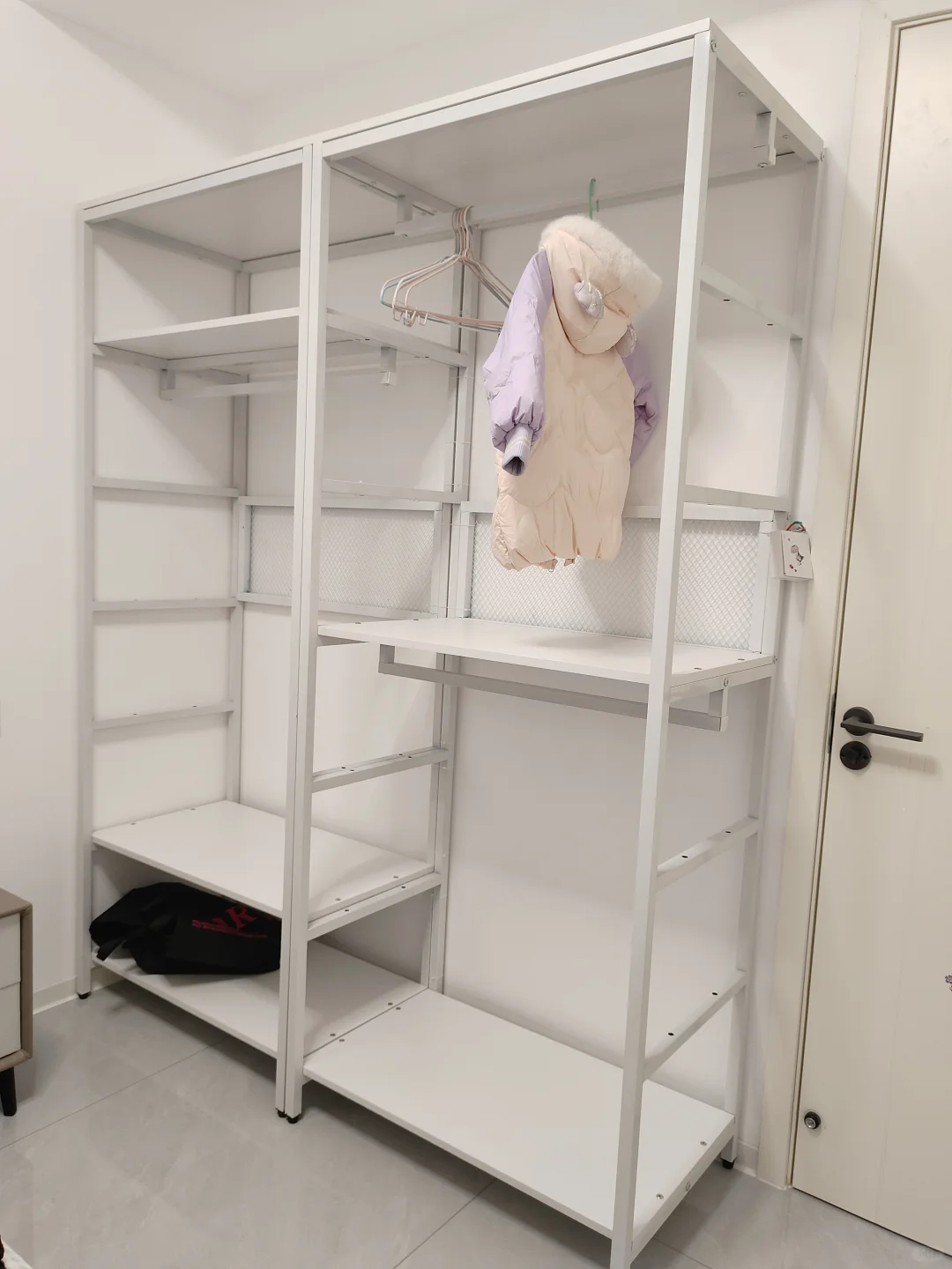 小红书果然能学到东西，货架衣柜安全下车！