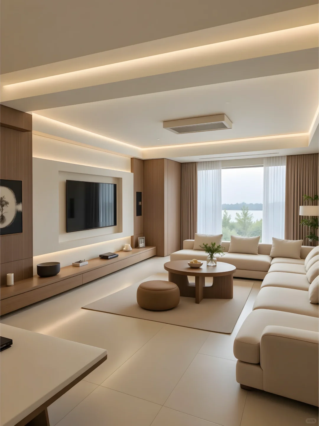 123平，极简中古风，舒适又温馨