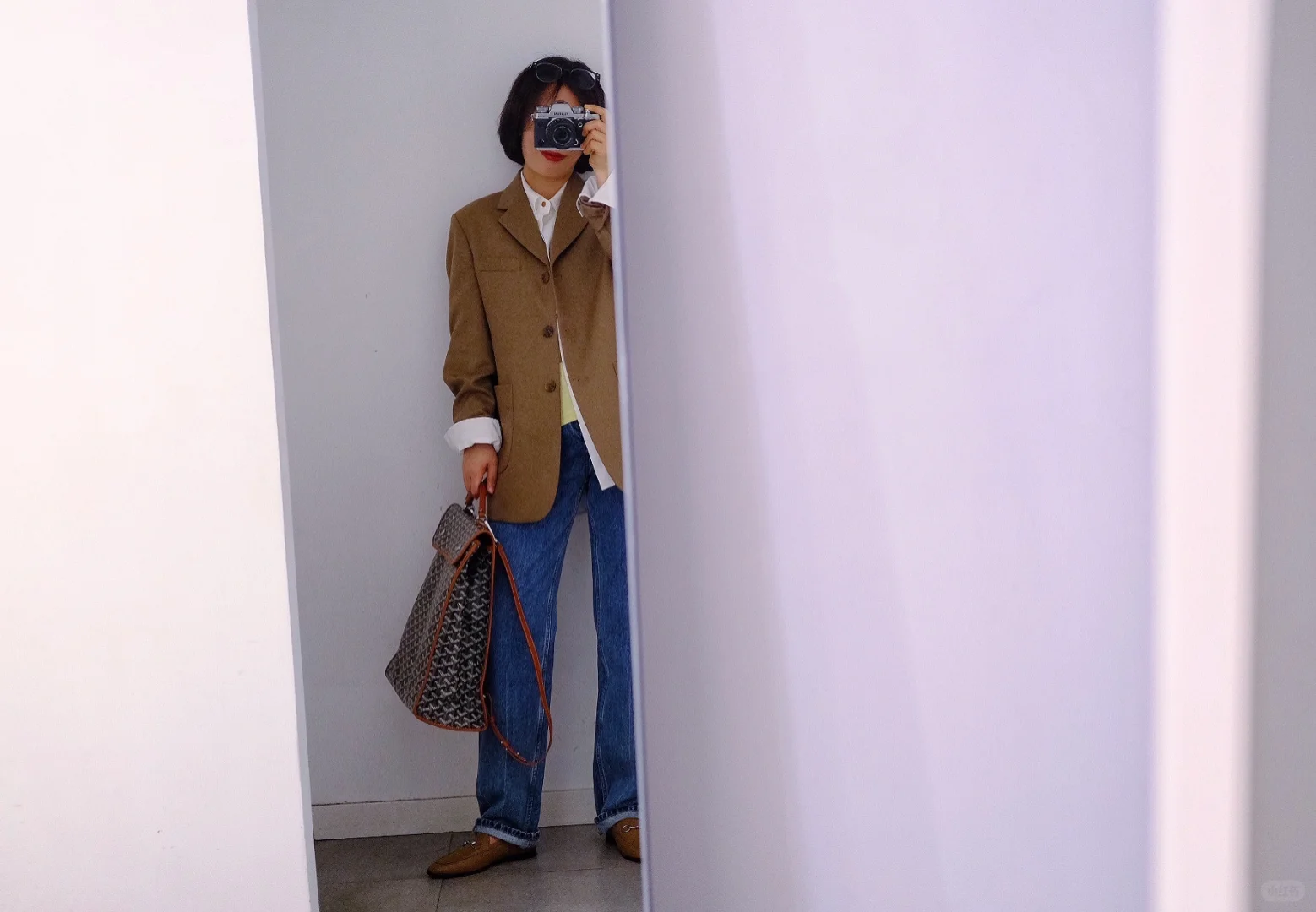 高智感的知识分子穿搭