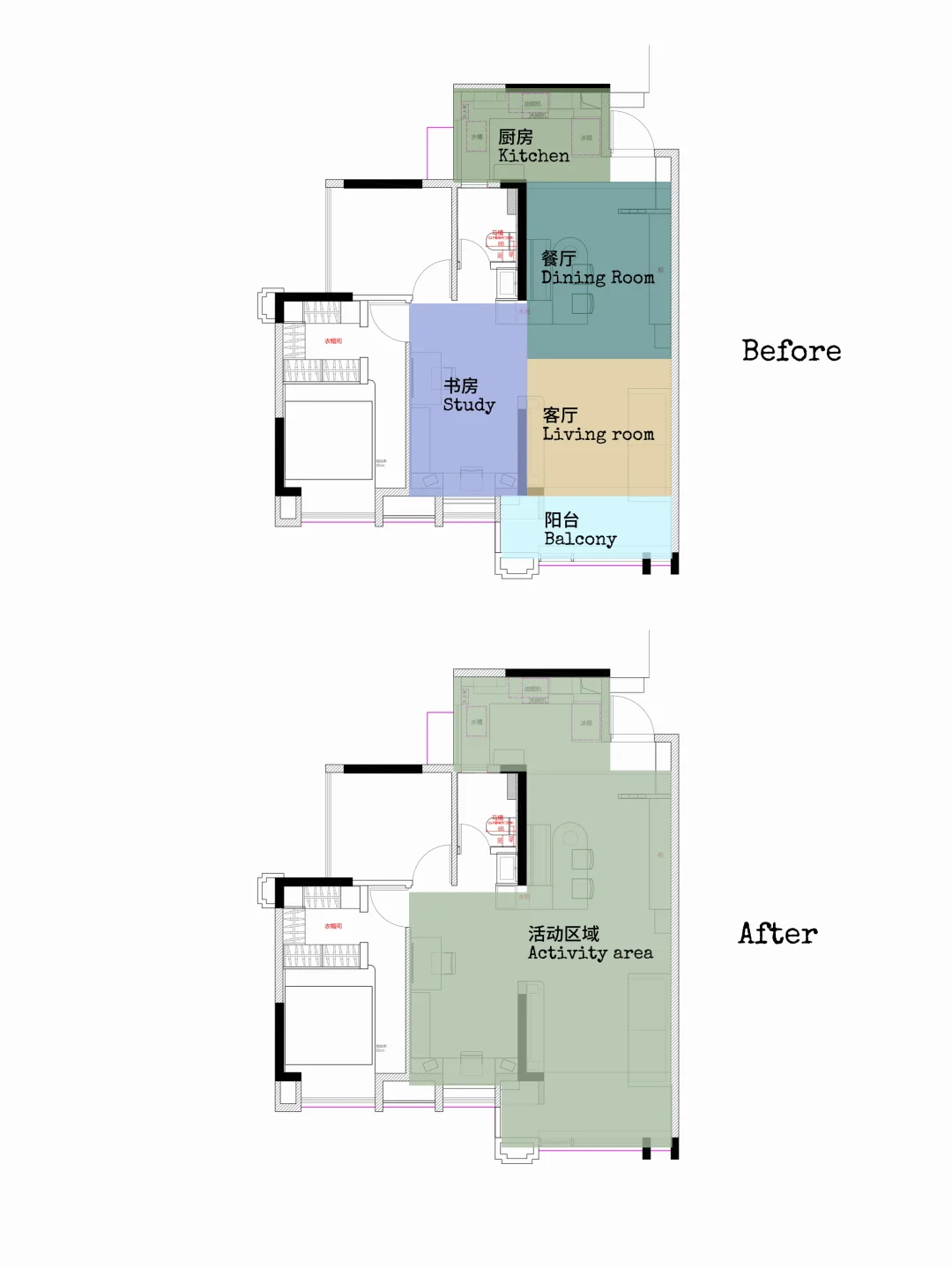 掌握LDK布局，小户型也超好住！?附图纸